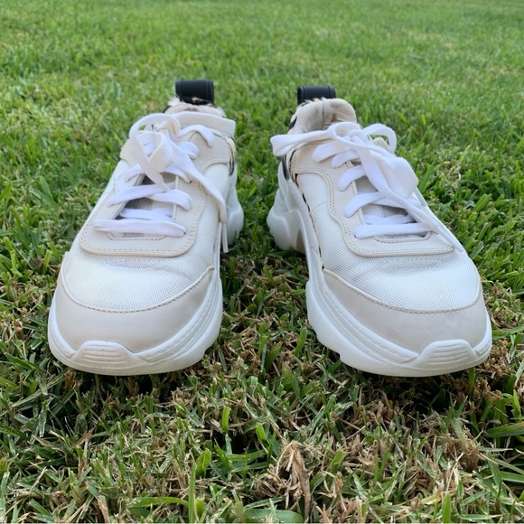 Zara Chunky Sneakers with Animal Print - Picture 12 of 16